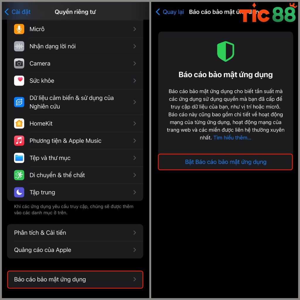 Cài Đặt Ứng Dụng Tic88 Trên iOS